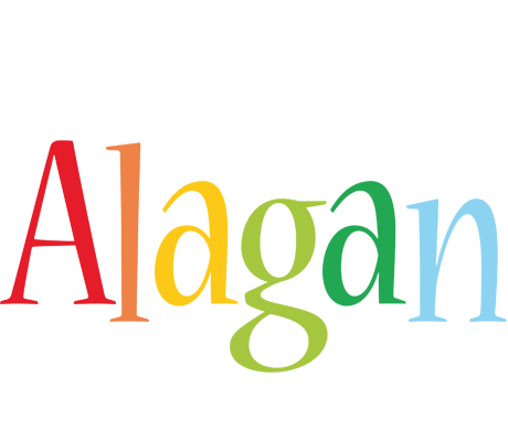 Alagan birthday logo