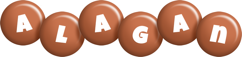 Alagan candy-brown logo