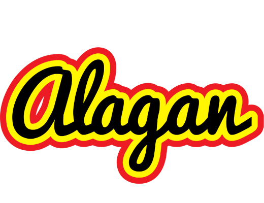 Alagan flaming logo