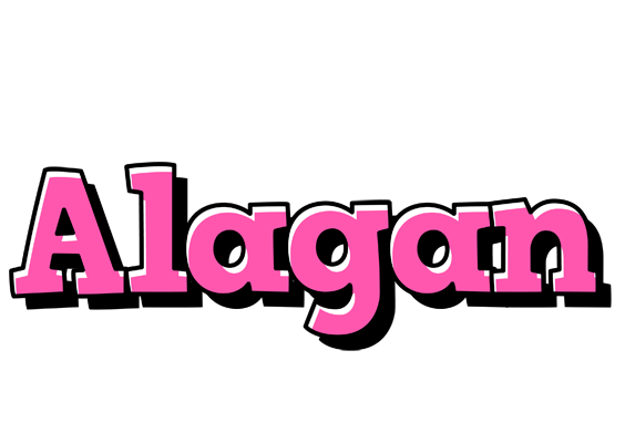 Alagan girlish logo