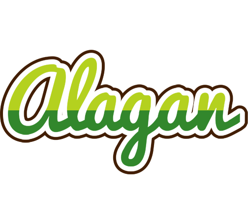 Alagan golfing logo
