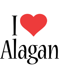 Alagan i-love logo
