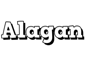 Alagan snowing logo