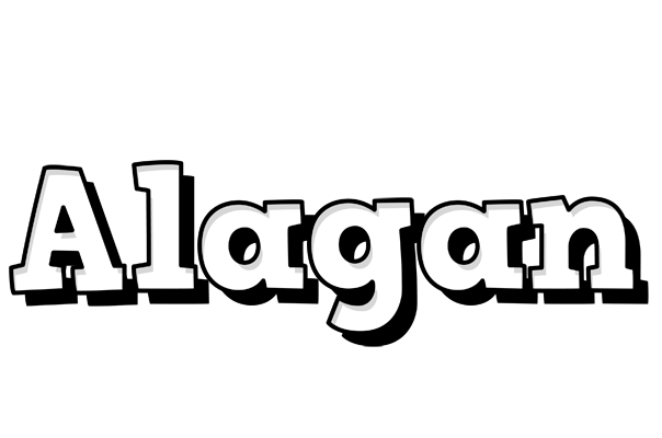 Alagan snowing logo