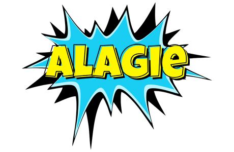 Alagie amazing logo