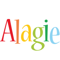 Alagie birthday logo
