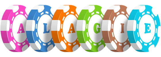 Alagie bluffing logo