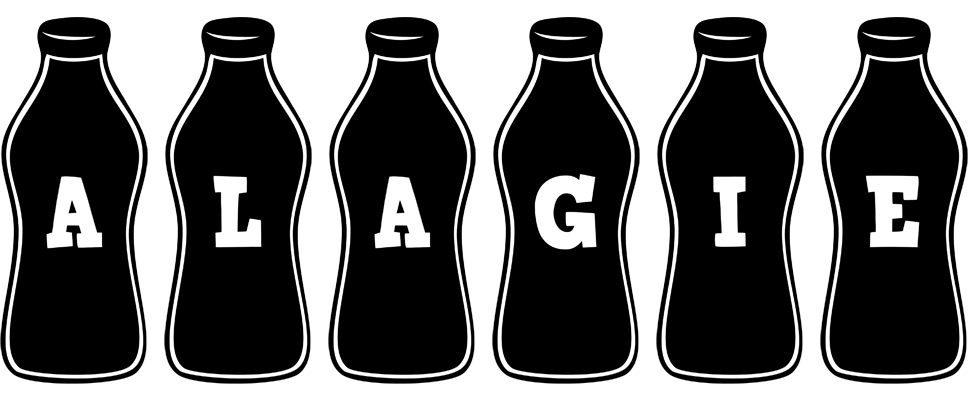 Alagie bottle logo