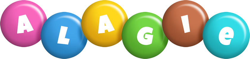 Alagie candy logo