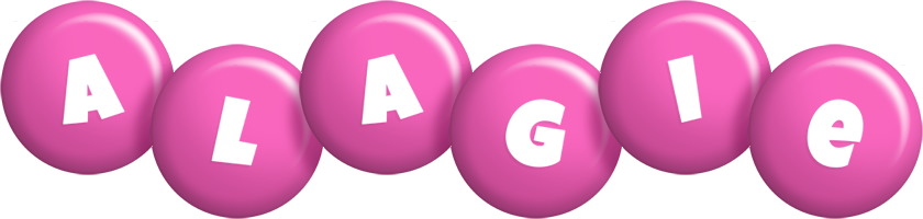 Alagie candy-pink logo