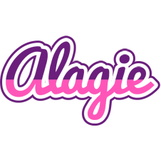 Alagie cheerful logo