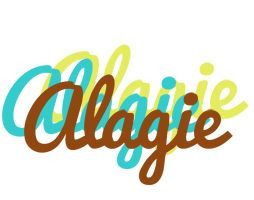 Alagie cupcake logo
