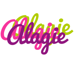 Alagie flowers logo