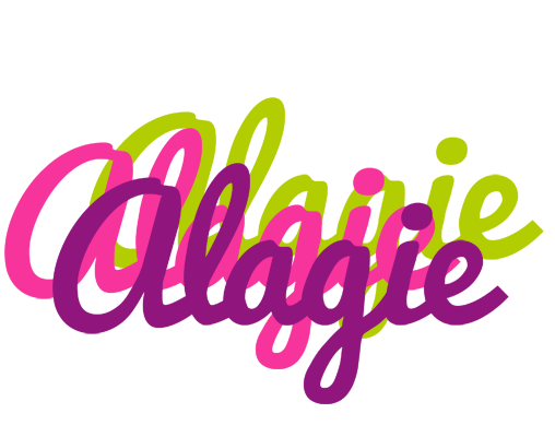 Alagie flowers logo