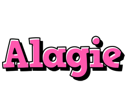 Alagie girlish logo