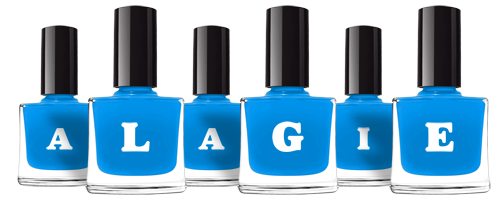 Alagie glossy logo