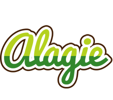 Alagie golfing logo