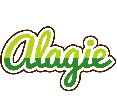Alagie golfing logo