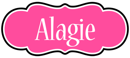 Alagie invitation logo