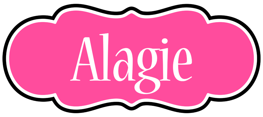 Alagie invitation logo