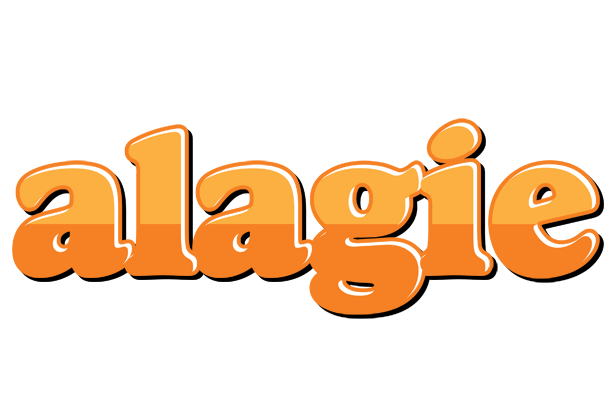 Alagie orange logo
