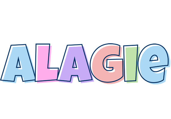 Alagie pastel logo