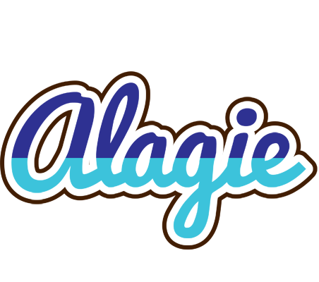 Alagie raining logo