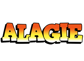 Alagie sunset logo