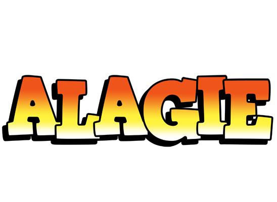 Alagie sunset logo