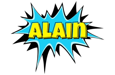 Alain amazing logo