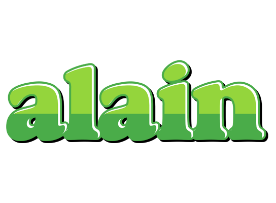 Alain apple logo