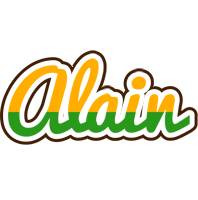 Alain banana logo