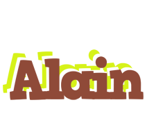 Alain caffeebar logo