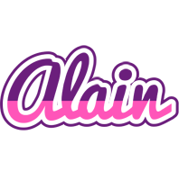Alain cheerful logo