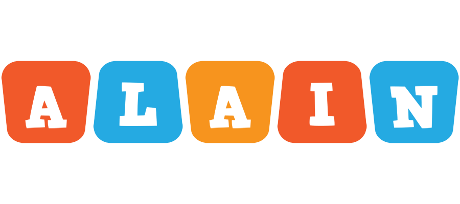 Alain comics logo
