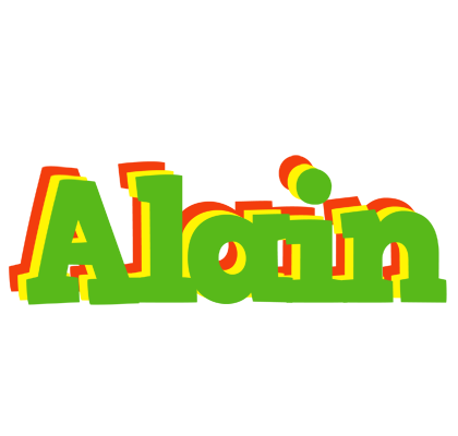 Alain crocodile logo