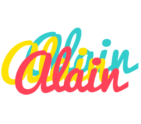 Alain disco logo