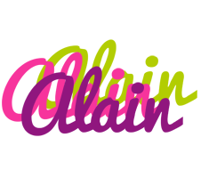 Alain flowers logo