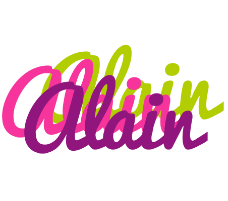 Alain flowers logo