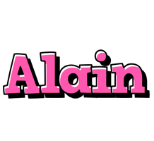 Alain girlish logo