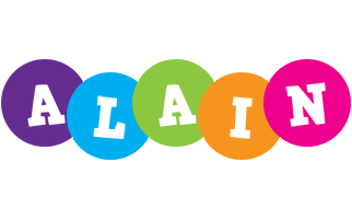 Alain happy logo