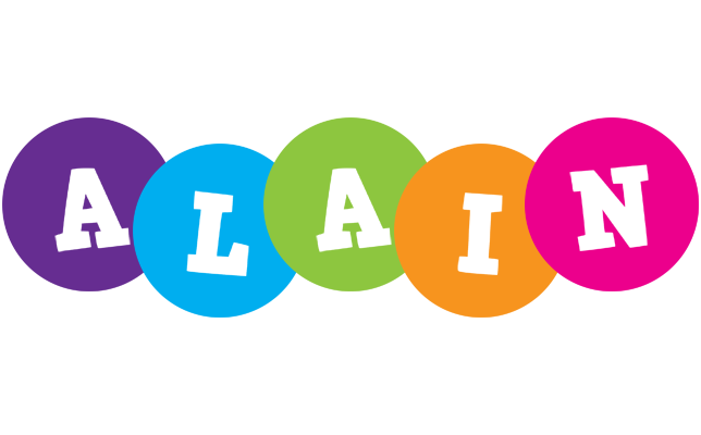 Alain happy logo