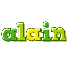 Alain juice logo