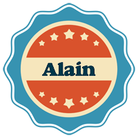 Alain labels logo