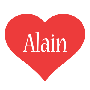 Alain love logo