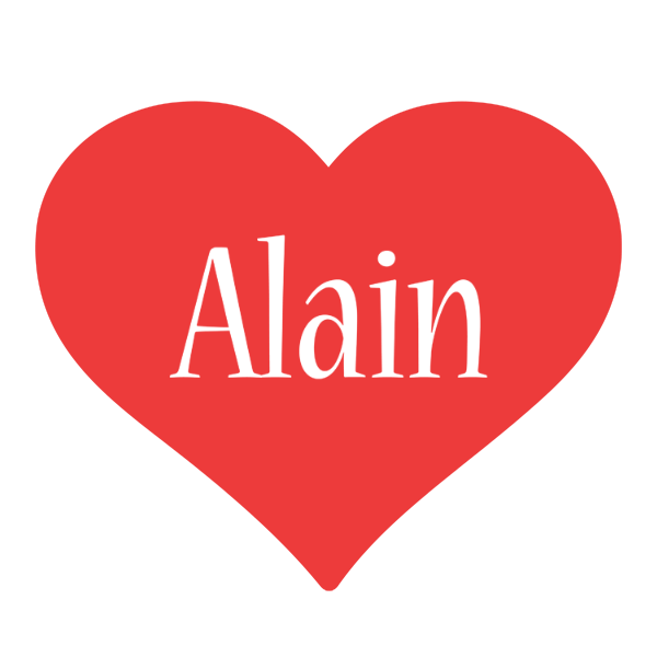 Alain love logo
