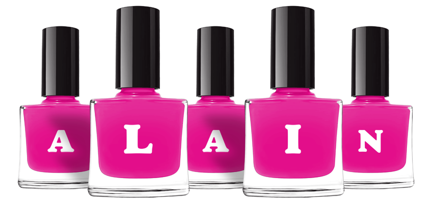 Alain nails logo