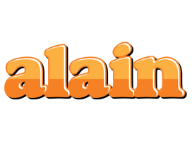 Alain orange logo