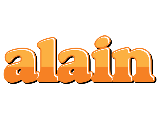 Alain orange logo
