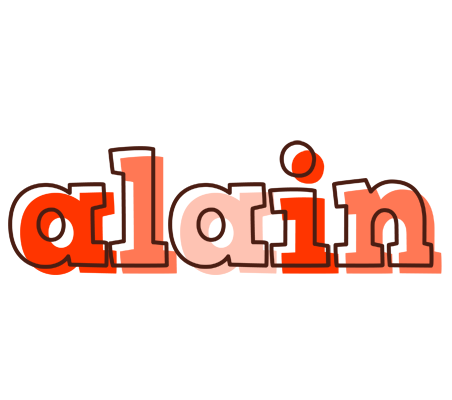 Alain paint logo